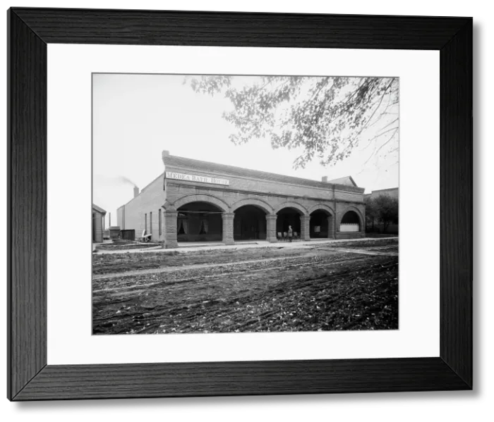 Framed Print : Medea Bath House, Mt. Clemens, between 1880 and 1899. Creator: Unknown Framed Print : Medea Bath House, Mt. Clemens, between 1880 and 1899. Creator: Unknown