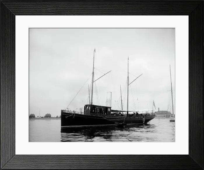 Framed Print : Aurora, Newport, 1899 Aug 3. Creator: Johns Johnston Framed Print : Aurora, Newport, 1899 Aug 3. Creator: Johns Johnston
