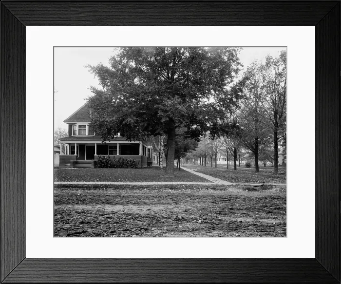 Framed Print : North Ave. Mt. Clemens, between 1880 and 1899. Creator: Unknown Framed Print : North Ave. Mt. Clemens, between 1880 and 1899. Creator: Unknown