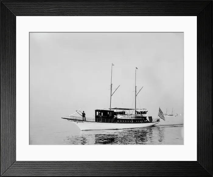 Framed Print : Corinthia, 1897 Sept 6. Creator: Johns Johnston Framed Print : Corinthia, 1897 Sept 6. Creator: Johns Johnston