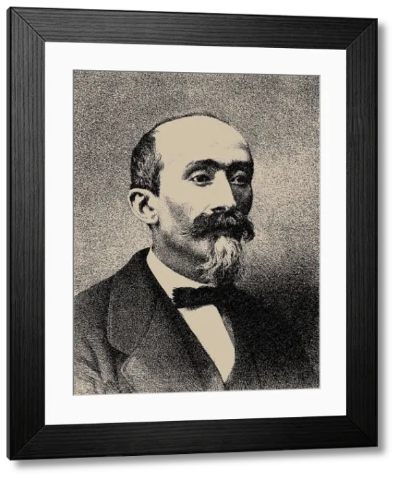 Framed Print : Portrait of the composer Antonio Cagnoni (1828-1896). Creator: Anonymous Framed Print : Portrait of the composer Antonio Cagnoni (1828-1896). Creator: Anonymous