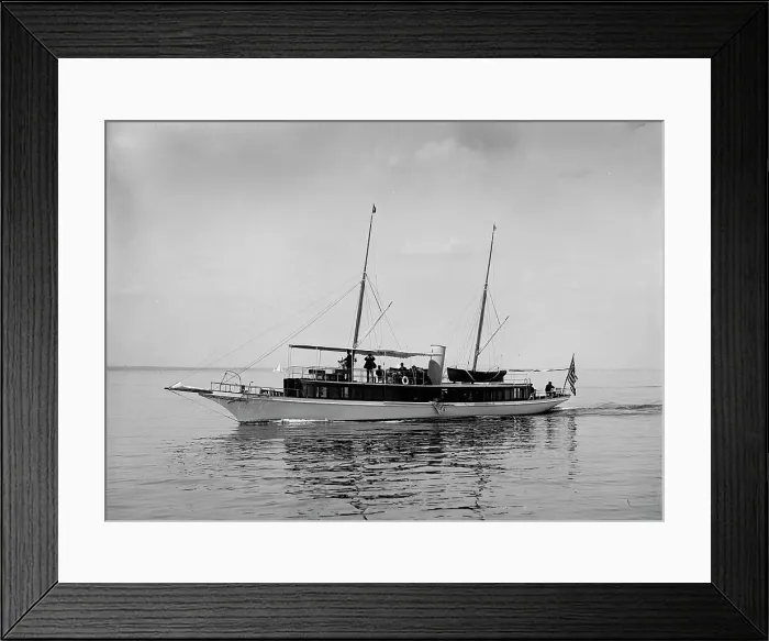 Framed Print : Saranac, 1899 July 15. Creator: Johns Johnston Framed Print : Saranac, 1899 July 15. Creator: Johns Johnston