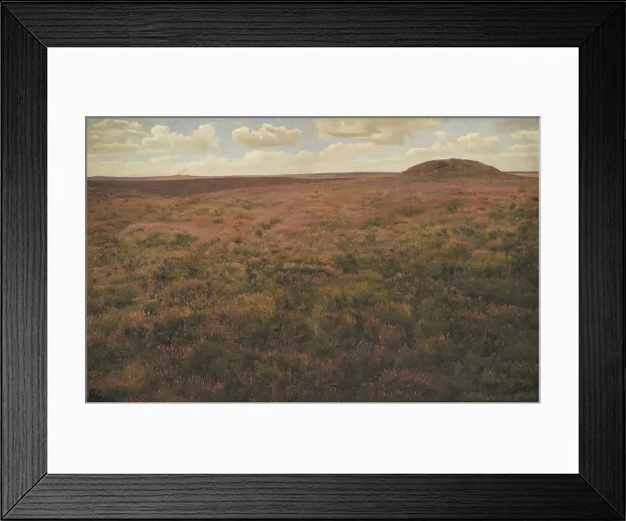 Framed Print : Study of a Moor, 1854. Creator: Frederik Vermehren Framed Print : Study of a Moor, 1854. Creator: Frederik Vermehren