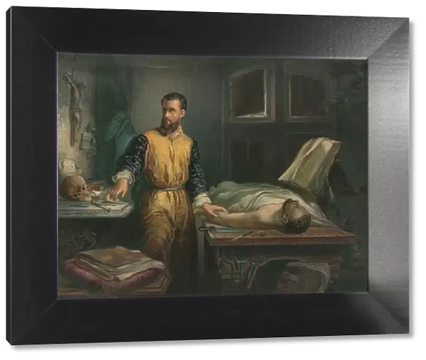 Andreas Vesalius, c. 1861. Creator: Hamman, Edouard Jean Conrad (1819-1888)