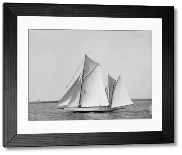 Framed Print : Albicore, 1899 July 29. Creator: Johns Johnston Framed Print : Albicore, 1899 July 29. Creator: Johns Johnston