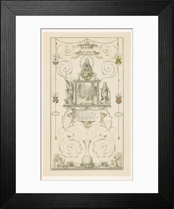 Framed Print : Rombout Hogerbeets as Miltiades, 1791. Creator: Cornelis de Jonker Framed Print : Rombout Hogerbeets as Miltiades, 1791. Creator: Cornelis de Jonker