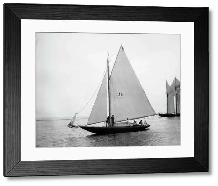 Framed Print : Bonnie Doon, between 1890 and 1900. Creator: Johns Johnston Framed Print : Bonnie Doon, between 1890 and 1900. Creator: Johns Johnston