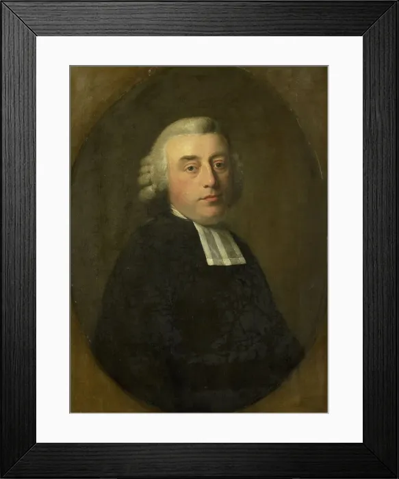 Framed Print : Portrait of Antonius Kuyper, Clergyman in Amsterdam, 1791. Creator: Friedrich Tischbein Framed Print : Portrait of Antonius Kuyper, Clergyman in Amsterdam, 1791. Creator: Friedrich Tischbein
