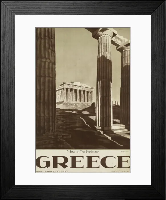 Framed Print : Greece. Athens: the Parthenon, 1929. Creator: Anonymous Framed Print : Greece. Athens: the Parthenon, 1929. Creator: Anonymous