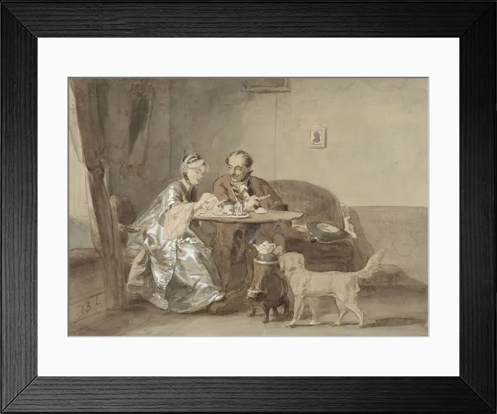Framed Print : Coffee, 1831-1892. Creator: David Joseph Bles Framed Print : Coffee, 1831-1892. Creator: David Joseph Bles