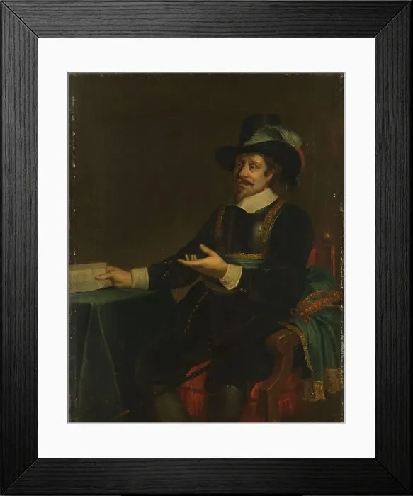 Framed Print : Portrait of Jan van de Poll, Burgomaster of Amsterdam, 1650-1700. Creator: Unknown Framed Print : Portrait of Jan van de Poll, Burgomaster of Amsterdam, 1650-1700. Creator: Unknown