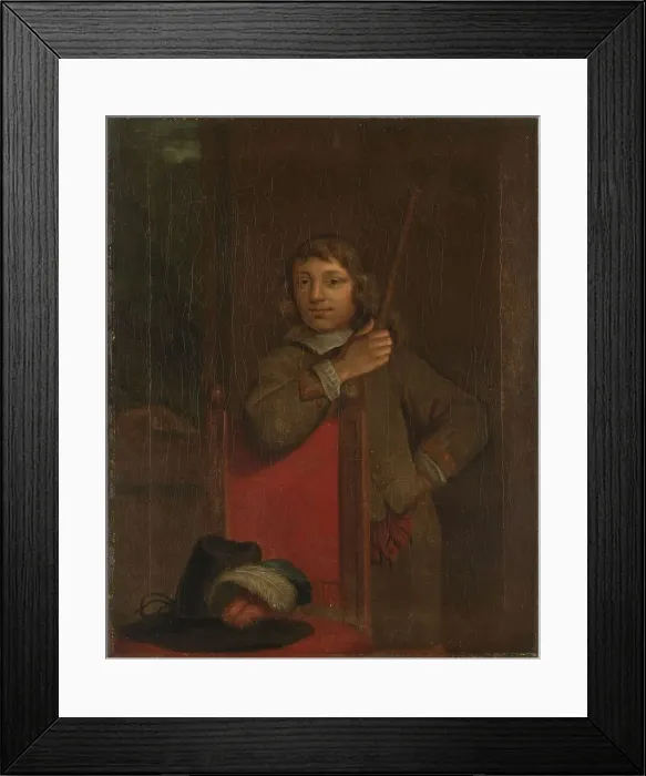 Framed Print : Portrait of Harmen van de Poll, Son of Jan van de Poll, 1650-1700. Creator: Unknown Framed Print : Portrait of Harmen van de Poll, Son of Jan van de Poll, 1650-1700. Creator: Unknown