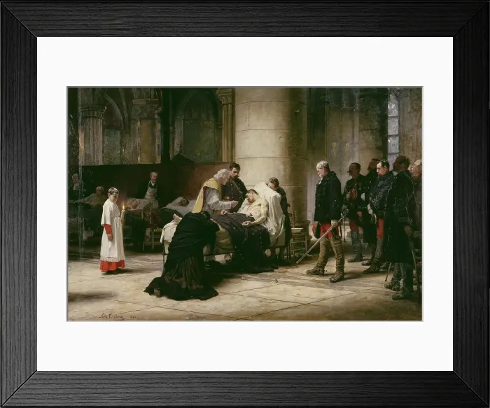 Framed Print : Death of a Hero, 1888. Creator: Nils Forsberg Framed Print : Death of a Hero, 1888. Creator: Nils Forsberg