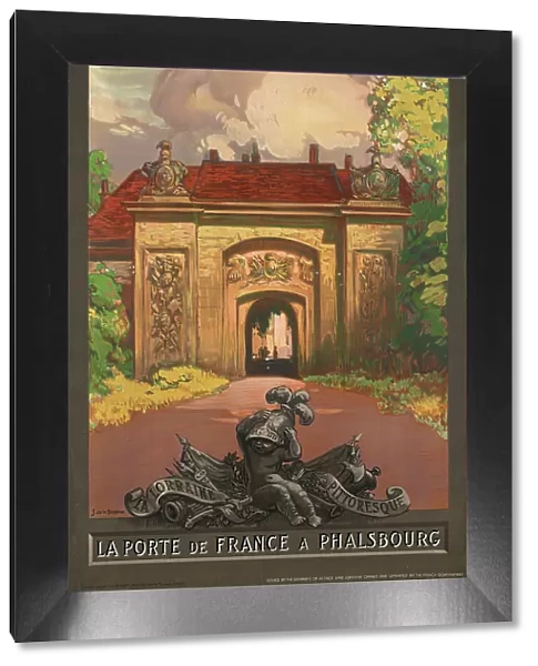 Chemins de fer d'Alsace et Lorraine. La Porte de France à Phalsbourg, c. 1930. Creator: La Nézière, Joseph de (1873-1944)