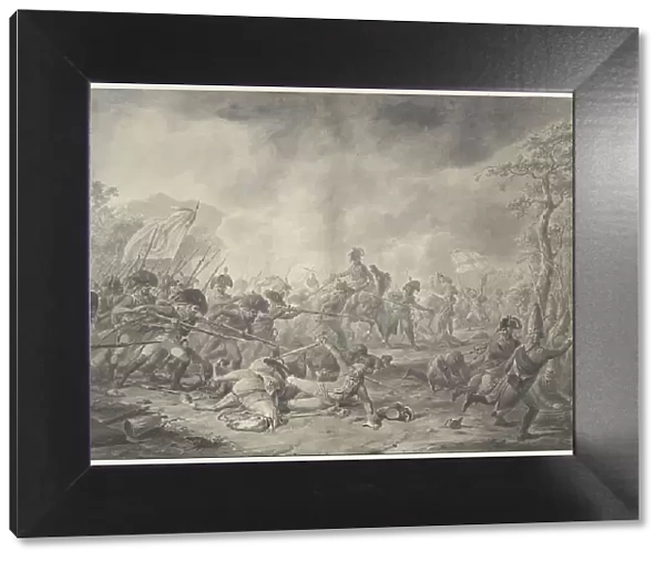 Capture of the Russian General Hermann during the Battle of Bergen, 1799, (c.1799-c.1805). Creator: Dirk Langendijk