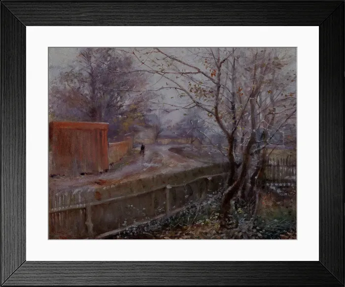 Framed Print : Autumn, Varberg, 1888. Creator: Nils Kreuger Framed Print : Autumn, Varberg, 1888. Creator: Nils Kreuger