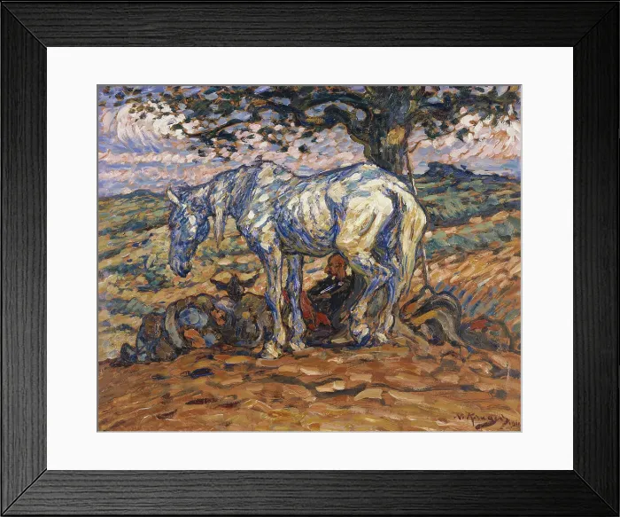 Framed Print : Don Quihote's Horse Rosinante, 1911. Creator: Nils Kreuger Framed Print : Don Quihote's Horse Rosinante, 1911. Creator: Nils Kreuger