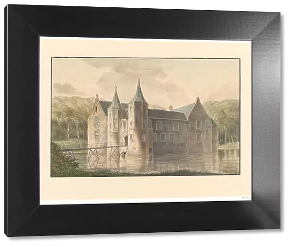 Popkensburg Castle on Walcheren, 1851. Creator: F. Bourdrez