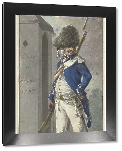 Uniform of the Rotterdam Society of Arms Trade of Palmboom, 1787. Creator: Dirk Langendijk
