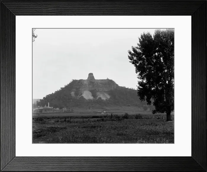 Framed Print : Winona, Sugar Loaf Rocks, near view, c1898. Creator: Unknown Framed Print : Winona, Sugar Loaf Rocks, near view, c1898. Creator: Unknown