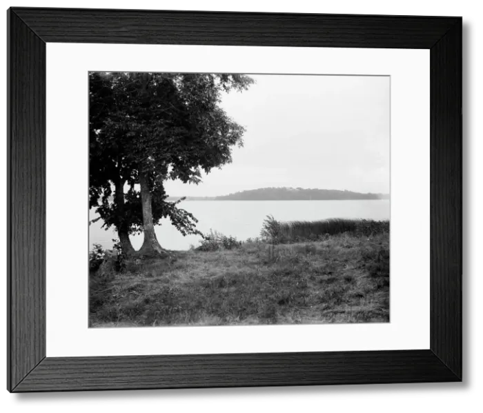Framed Print : Waseca, Minn. Clear Lake and Maplewood, between 1880 and 1899. Creator: Unknown Framed Print : Waseca, Minn. Clear Lake and Maplewood, between 1880 and 1899. Creator: Unknown