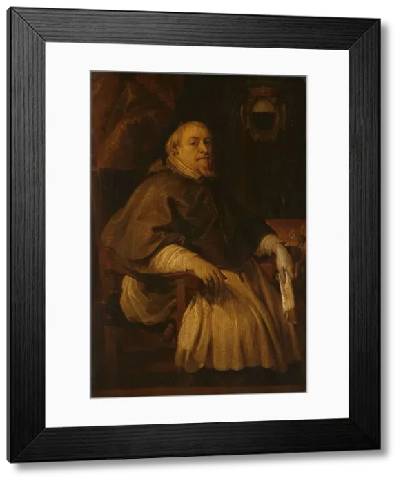 Framed Print : Portrait of François de Gand-Vilain (1647-1666), Bishop of Doornik, 1651-1655. Creator: Lucas Franchoys the Younger Framed Print : Portrait of François de Gand-Vilain (1647-1666), Bishop of Doornik, 1651-1655. Creator: Lucas Franchoys the Younger