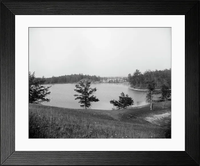 Framed Print : Hogsback, Lake Orion, Mich. The, between 1880 and 1901. Creator: Unknown Framed Print : Hogsback, Lake Orion, Mich. The, between 1880 and 1901. Creator: Unknown