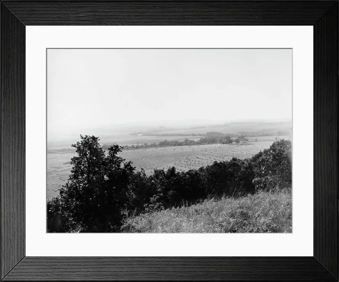Framed Print : New Ulm, Minn. distant view from the north, between 1880 and 1899. Creator: Unknown Framed Print : New Ulm, Minn. distant view from the north, between 1880 and 1899. Creator: Unknown