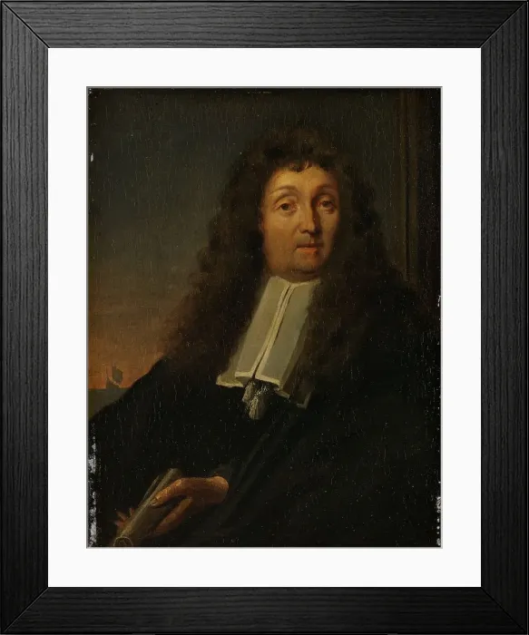 Framed Print : Self-Portrait, 1690-1708. Creator: Ludolf Bakhuizen Framed Print : Self-Portrait, 1690-1708. Creator: Ludolf Bakhuizen