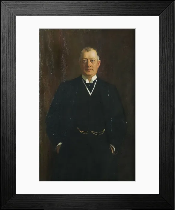 Framed Print : August Hjalmar Wicander, 1860-1939, c1900s. Creator: Oscar Bjorck Framed Print : August Hjalmar Wicander, 1860-1939, c1900s. Creator: Oscar Bjorck