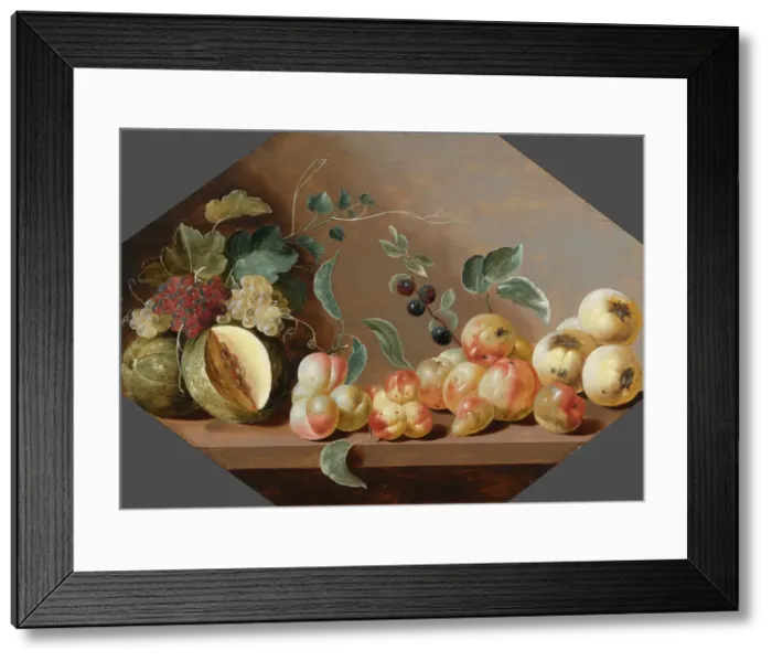 Framed Print : Piece of fruit, c17th century. Creator: Ottmar Elliger Framed Print : Piece of fruit, c17th century. Creator: Ottmar Elliger