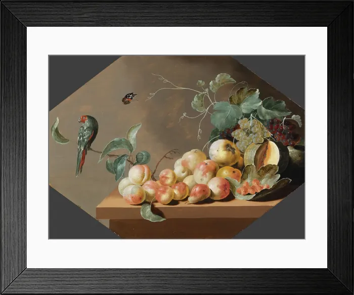 Framed Print : Piece of fruit, c17th century. Creator: Ottmar Elliger Framed Print : Piece of fruit, c17th century. Creator: Ottmar Elliger