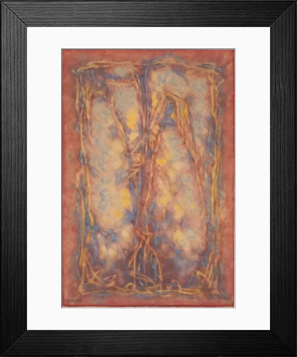 Framed Print : Desire, 1917. Creator: Ger Ladage Framed Print : Desire, 1917. Creator: Ger Ladage