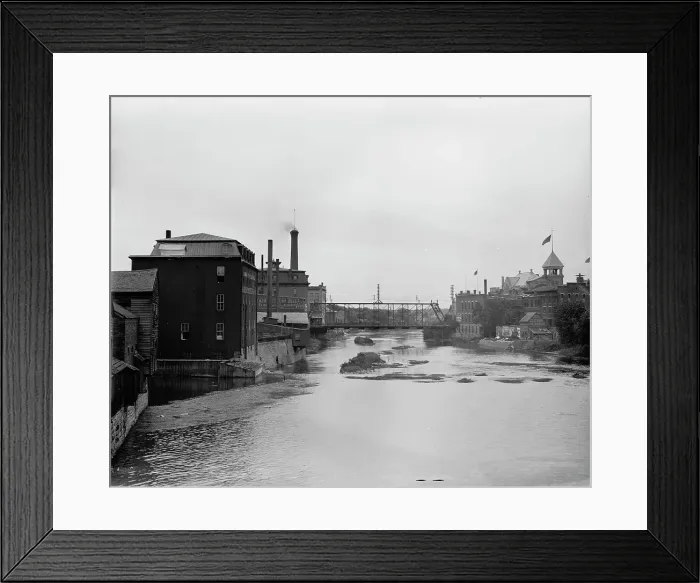 Framed Print : Scene on the Chicago & North Western Ry. between 1880 and 1899. Creator: Unknown. Scene on the Chicago & North Western Ry. between 1880 and 1899. Creator: Unknown Framed Print : Scene on the Chicago & North Western Ry. between 1880 and 1899. Creator: Unknown. Scene on the Chicago & North Western Ry. between 1880 and 1899. Creator: Unknown