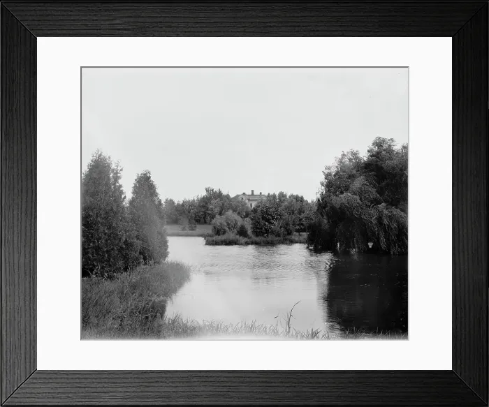 Framed Print : Glenn Ellynn (i.e. Glen Ellyn), Ill. a suburban residence, between 1880 and 1899. Creator: Unknown Framed Print : Glenn Ellynn (i.e. Glen Ellyn), Ill. a suburban residence, between 1880 and 1899. Creator: Unknown