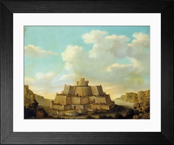 Framed Print : A Fortress, in or after 1639. Creator: Mathieu Dubus Framed Print : A Fortress, in or after 1639. Creator: Mathieu Dubus