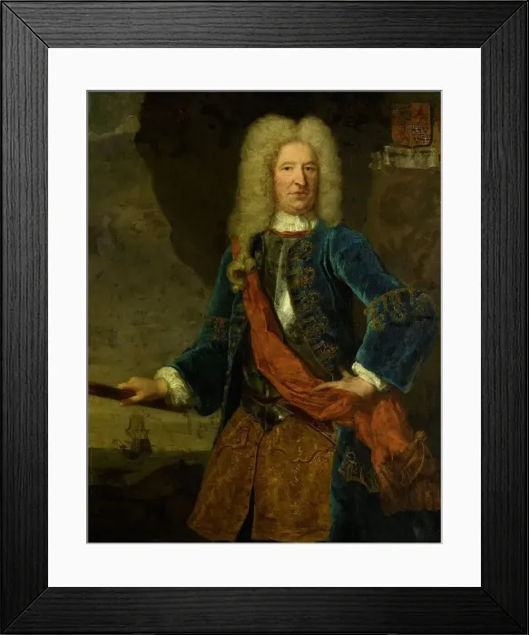 Framed Print : Portrait of François van Aerssen, Lord of Sommelsdijk, Vice-Admiral of Holland and West-Friesland, 1 Creator: Mattheus Verheyden Framed Print : Portrait of François van Aerssen, Lord of Sommelsdijk, Vice-Admiral of Holland and West-Friesland, 1 Creator: Mattheus Verheyden