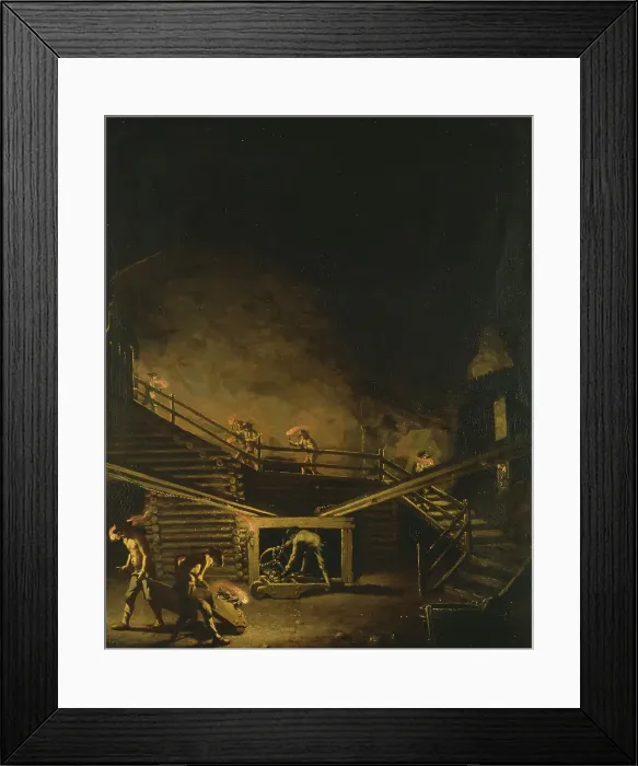 Framed Print : Falcon Steps at the Falun Copper Mine, c18th century. Creator: Per Hillestrom. Falcon Steps at the Falun Copper Mine, c18th century. Creator: Per Hillestrom Framed Print : Falcon Steps at the Falun Copper Mine, c18th century. Creator: Per Hillestrom. Falcon Steps at the Falun Copper Mine, c18th century. Creator: Per Hillestrom