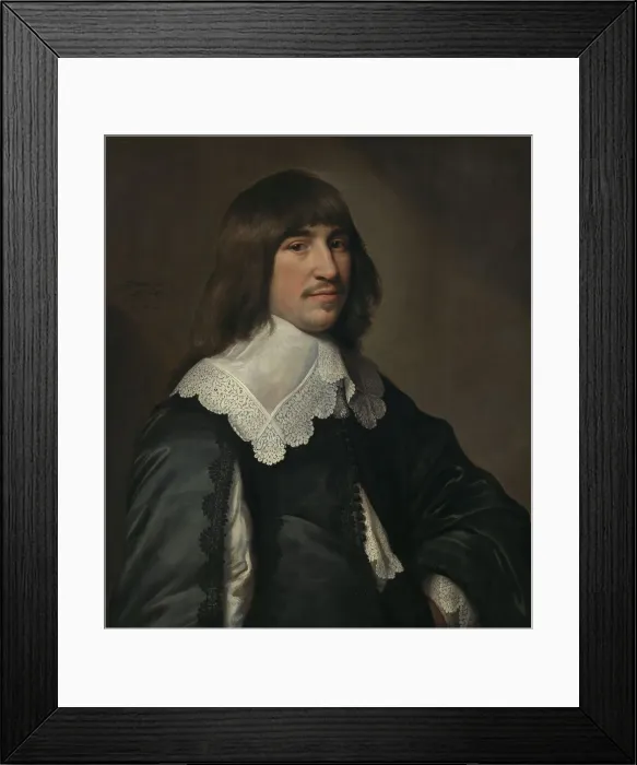 Framed Print : Portrait of Henrick Hooft, 1640. Creator: Michiel van Mierevelt Framed Print : Portrait of Henrick Hooft, 1640. Creator: Michiel van Mierevelt