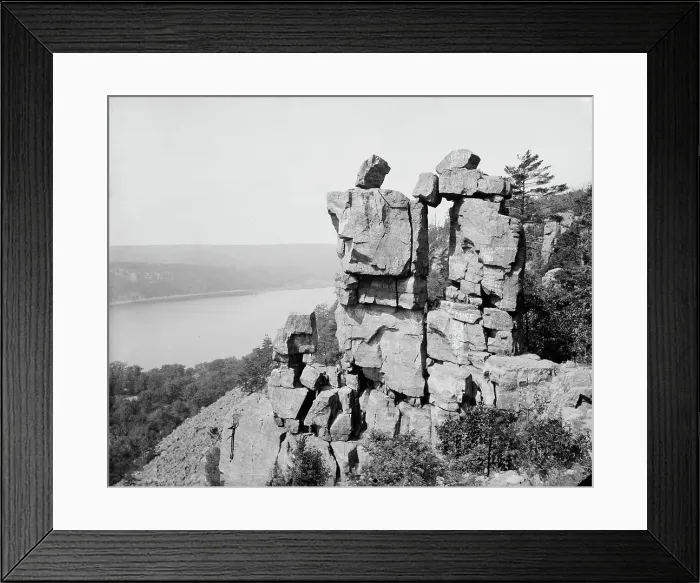Framed Print : Devil's Lake, Wis. c1898. Creator: Unknown Framed Print : Devil's Lake, Wis. c1898. Creator: Unknown