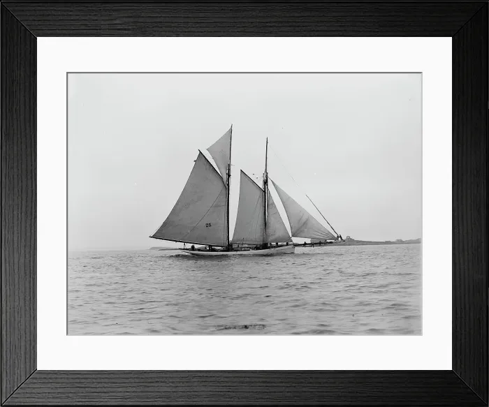 Framed Print : Mayflower, July 15, 1889, 1889 July 15. Creator: Unknown Framed Print : Mayflower, July 15, 1889, 1889 July 15. Creator: Unknown
