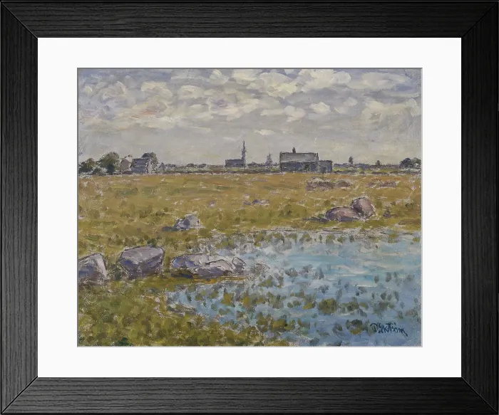 Framed Print : Gräsgård Church, 1922. Creator: Per Ekstrom Framed Print : Gräsgård Church, 1922. Creator: Per Ekstrom