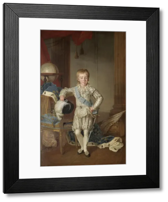 Framed Print : Gustav IV Adolf, 1778-1837, King of Sweden, 1785. Creator: Per Krafft the Elder Framed Print : Gustav IV Adolf, 1778-1837, King of Sweden, 1785. Creator: Per Krafft the Elder