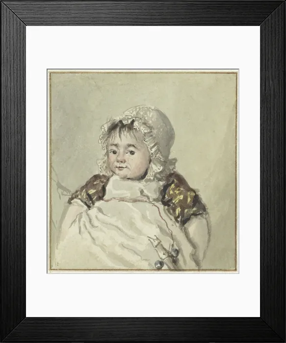 Framed Print : Portrait of Cornelia Johanna van Os, 1804. Creator: Georgius Jacobus Johannes van Os Framed Print : Portrait of Cornelia Johanna van Os, 1804. Creator: Georgius Jacobus Johannes van Os