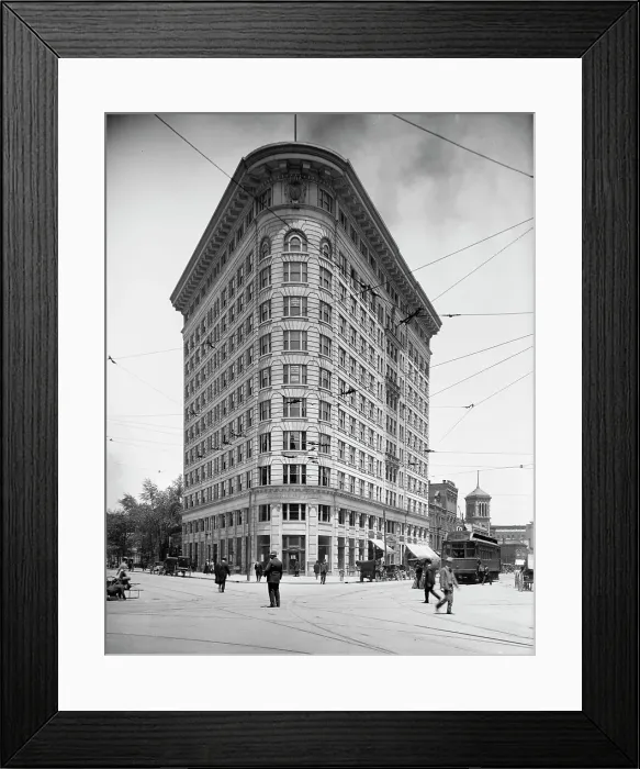 Framed Print : Knights of Pythias Bldg. Indianapolis, Ind. between 1900 and 1910. Creator: Unknown Framed Print : Knights of Pythias Bldg. Indianapolis, Ind. between 1900 and 1910. Creator: Unknown