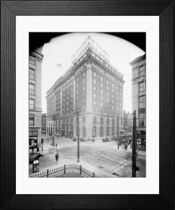 Framed Print : Seelbach Hotel, Louisville, Ky. between 1900 and 1910. Creator: Unknown Framed Print : Seelbach Hotel, Louisville, Ky. between 1900 and 1910. Creator: Unknown