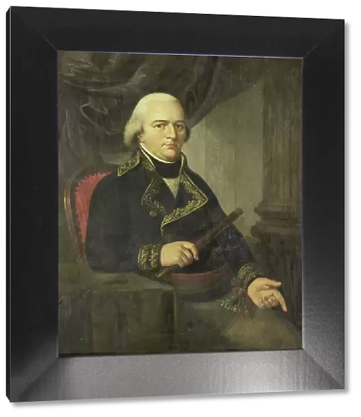 Portrait of Pieter Gerardus van Overstraten, Governor-General of the Dutch East Indies, 1802-1820. Creator: Adriaan De Lelie
