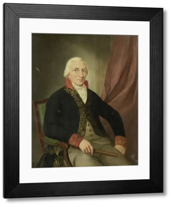 Framed Print : Portrait of Albertus Henricus Wiese, Governor-General of the Dutch East Indies, 1805-1810. Creator: Adriaan De Lelie Framed Print : Portrait of Albertus Henricus Wiese, Governor-General of the Dutch East Indies, 1805-1810. Creator: Adriaan De Lelie