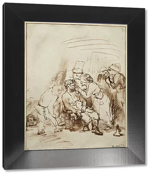 An eye operation, c1650. Creator: Rembrandt Harmensz van Rijn