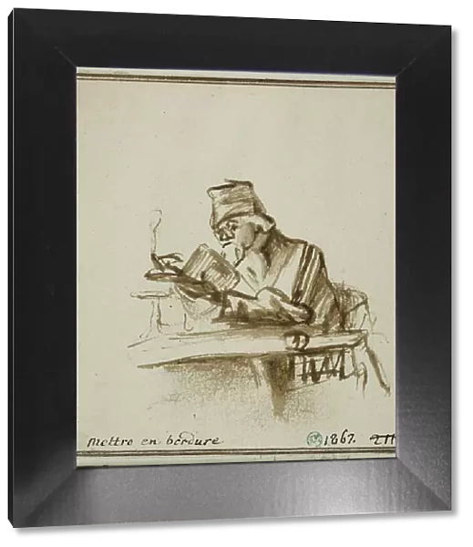 Old man reading, c1630s. Creator: Rembrandt Harmensz van Rijn
